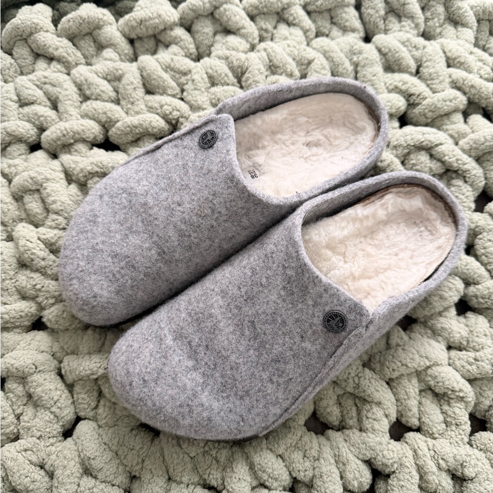 Birkenstock Gray Slippers